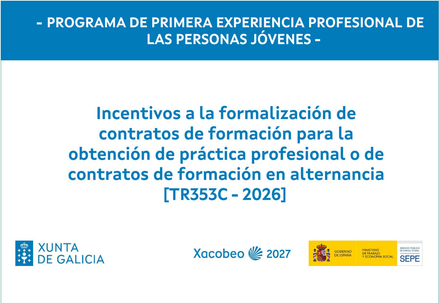 Subvención experiencia profesional jóvenes